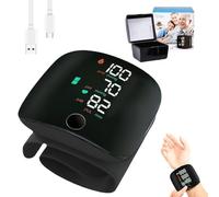 LUFEIS Misuratore Pressione LCD Digitale, Misuratore Di Pressione Da Polso Con Touch Screen LED, Misuratori Di Pressione Sanguigna Da Polso, Monitor Automatico Della Pressione Sanguigna Da Polso