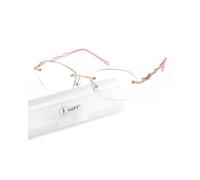 LUFF Occhiali da Lettura senza Montatura Eleganti per Donna con Protezione dalla Luce Blu, alla Moda, Comodi e Leggeri. Occhiali da Lettura senza Montatura 1PC