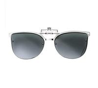 LUFF Occhiali da sole a clip polarizzati reversibili, moda donna Cat Eye Vintage Outdoor Occhiali da sole per occhiali da vista per ragazze