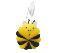 Luffa da bagno per bambini - Scrubber esfoliante per il con design ape | Spazzola per la pulizia del, palline da doccia per il per uomini e donne da bagno