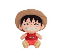 (Luffy, 33 cm/12,99 pollici) Peluche One Piece, ciondolo decorativo, cartone animato popolare, creativo e adorabile.