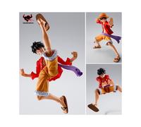 (Luffy)Luffy S.H.Figuarts Anime Monkey D. Luffy Action Figure in PVC The Raid on Onigashima Giocattoli