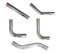 Lufteinlassschlauch Per Intercooler Per Auto Per Corsa 0/45/90/180 Gradi Tipo LJUS Lunghezza 500 Mm Tubo Di Aspirazione Aria In Alluminio