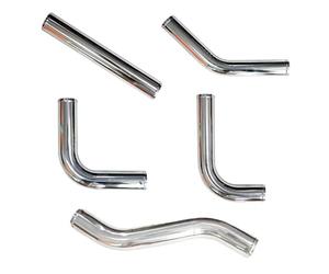 Lufteinlassschlauch Per Intercooler Per Auto Per Corsa 0/45/90/180 Gradi Tipo LJUS Lunghezza 500 Mm Tubo Di Aspirazione Aria In Alluminio