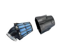Luftfilter Polini Blue Air Box 37mm 30° schwarz-blau
