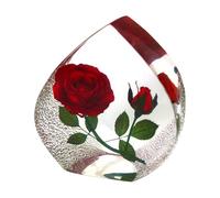 Luftpolstertasche -Kunstharz-Souvenir, Blume aus Harz | Echte Rosen, Kunstharz, Kunsthandwerk, Safe Forever Rosen-Schreibtischdekoration für Zuhause, Büro, Schlafzimmer, Wohnzimmer