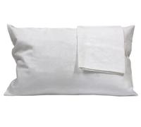 Luga Coppia federe per cuscini copriguanciale letto con cerniera 50X80cm