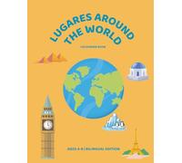 Lugares around the world: Colouring book