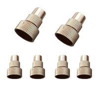 L'ugello regolabile è realizzato in rame puro in tutto e la dimensione di spruzzo è regolabile. È adatto per giardini, paesaggi, prati, interni e esterni (10pc) Round adjustable nozzle 20pcs