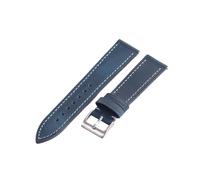 LUGEMA Cinturini For Orologi Da Uomo A Sgancio Rapido Da 18 Mm, 19 Mm, 20 Mm, 21 Mm, 22 Mm, Accessori Di Ricambio For Cinturini For Orologi Retrò Crazy Horse(Blue,20mm)