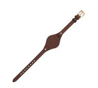 LUGEMA Cinturini In Pelle Di Mucca Compatibili Con Fossil ES3077 ES2830 ES3262 ES3060 Eleganti Cinturini For Orologi Da Donna Bracciale Piccolo(Coffee rose gold)