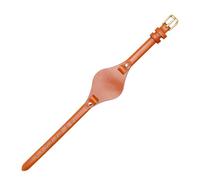 LUGEMA Cinturini In Pelle Di Mucca Compatibili Con Fossil ES3077 ES2830 ES3262 ES3060 Eleganti Cinturini For Orologi Da Donna Bracciale Piccolo(Brown gold)