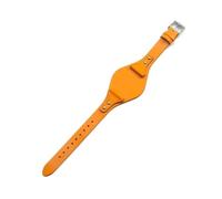 LUGEMA Cinturini In Pelle Di Mucca Compatibili Con Fossil ES4045 ES4114 ES4113 ES3838 ES3625 ES3616 Cinturino Anti-sudore Da 18 Mm(Yellow(PW),Steel-K1-18mm)