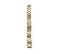 LUGEMA Cinturino For Orologio In Acciaio Inossidabile Massiccio 12 14 15 16 17 18 19 20 21 22 23 24 Mm Cinturino For Orologio Cinturini For Orologi In Metallo Di Ricambio Bracciale Con Perni(Rose gold