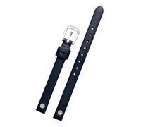 LUGEMA Cinturino For Orologio In Vera Pelle Alla Moda Compatibile Con Fossil ES4340 ES4119 ES4000 3745 3861 4026 Bracciale Da Donna Cinturino Da Polso 8 Mm Con Vite(Blue silver)
