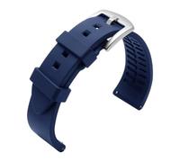 LUGEMA Cinturino In Silicone For Orologio Da 18/19/20/21/22/24 Mm, Cinturino Impermeabile, Accessori For Orologi, Bracciale In Gomma(Blue,18mm)