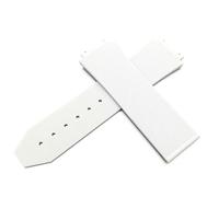 LUGEMA Sei taglie compatibili con HUBLOT Classic Fusion Universe Big Bang Series Uomo Donna Cinturino in silicone Bracciale da strada a banda verticale 25mm(White,Style2)