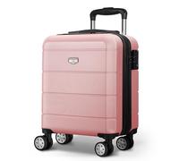LUGG Set di valigie da viaggio Jetset da 38,1 cm, 50,8 cm, 3 pezzi e 4 pezzi con guscio rigido, resistente e leggero, con serratura TSA sicura, ruote lisce a 360°, tasche interne, approvato dalle