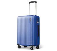 LUGG Vacay - Valigia in ABS con serratura a rientranza TSA, maniglia in alluminio, ruote girevoli a 360°, materiale resistente all'acqua e durevole, compatibile con le compagnie aeree, Crepuscolo