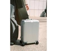 LUGGAGE ALUMINIUM - Valigia Rigida In Alluminio Con Lucchetto TSA E Ruote Multidirezionali Argento