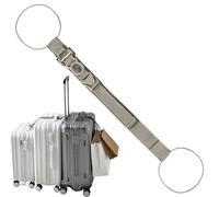 Luggage Belt, Adjustable Strap, Heavy Duty Design, Wear Resistant, Multifunctional Travel Accessory for Fixing Shopping Bag, Water Bottle, Umbrella, Suitcase, Backpack, Luggage, 27.56x1.5 Inches
