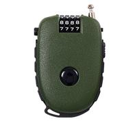 Luggage Locks Long Cable - ABS + Steel Wire Rope 3,74 pollici | Retrattable Cable Lock | Combination Retractable Travel Cabl? Lock | 4 Digit Combination Steel Cabl? Loc? Portable Luggage Locks for