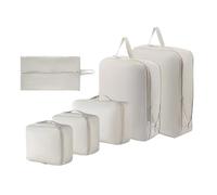 Luggage Packing Organizers - 6 Pieces Polyester Breathable Storage Pouch, Packing Organizers Bags | Expandable Lightweight Travel Cubes For Men, Women, Boys, Girls, Youth, Teens, Wife Clothing