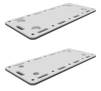 Luggage Plate Compatible with Brompton Folding Bike - U-Bolt Mount Frame