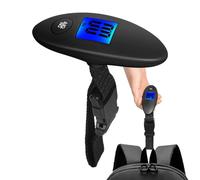 Luggage Scale - Portable Digital Hanging Baggage Scale For Travel, Luggage Weight Scales, Small Suitcase Scales With Display | High Precision Digital Hangable Baggage Measure For Travel