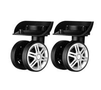 Luggage Wheels - Replacement Caster Set, Silent Double Row Rollers