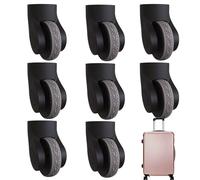 luggageWheel Suitcase Covers - 19 x 1,2 cm Silicone luggageCaster Cover | Spinner Wheel Protective Covers For Suitcases, Travel Bags, luggageWheels, Office Chair Caster, Anti-Scratch, Dustproof