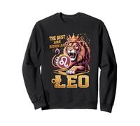 Luglio Agosto Compleanno Leone Il Meglio Nato Come Leone Zodiaco Felpa