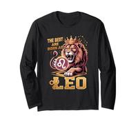 Luglio Agosto Compleanno Leone Il Meglio Nato Come Leone Zodiaco Maglia a Manica