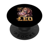 Luglio Agosto Compleanno Leone Il Meglio Nato Come Leone Zodiaco PopSockets PopGrip Adesivo