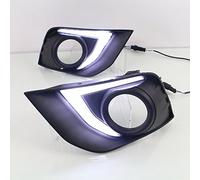 Luglio King LED luci diurne DRL per Outlander Sport ASX 2016 2017, 6000K paraurti anteriore fendinebbia con coperchio