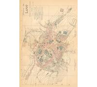 Lugo Map Journal: Vintage Map Notebook