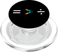 L'uguaglianza è maggiore della divisione Semplice Equazione Arcobaleno PopSockets PopGrip per MagSafe