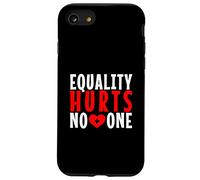 L'uguaglianza non fa male a nessuno con il cuore Custodia per iPhone SE (2020) / 7/8