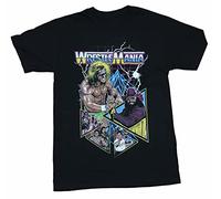 LUGUCHIF Mens T-Shirt Wrestlemania Ultimate Warrior Macho Man More Poster