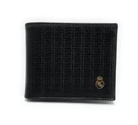 LUGUPELL Portafoglio ufficiale del Real Madrid - Pelle 100% legittima con protezione RFID, design esclusivo con design RM. Regalo da uomo., multicolore, De mano, Moderno