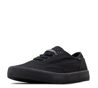 Lugz Lear Classic Canvas Sneaker, Scarpe da Ginnastica Uomo, Nero, 45.5 EU Larga