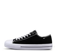 Lugz Stagger Lo Fashion Sneaker da Uomo, Nero/Bianco, 39.5 EU
