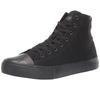 Lugz Women's Stagger Hi Fashion Sneaker, Black, 7 M US