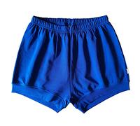 LUHAYESA Qualità 95% Cotone Elastico Iyengar Yoga Shorts Uomini Donne Iyengar Shorts, Blu zaffiro, M