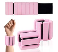 LUHOCIY 2 Pezzi Cavigliere Palestra, Pesi per Caviglie, Cavigliere Pesi Attrezzatura per Il Fitness, Materiale Morbido in Silicone, Facile da Pulire, Aspetto Elegante