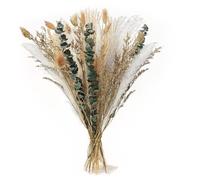 LUHOCIY Fiori Secchi Decorativi, Pampas Decorative, Fiori Essiccati Decorativi, Decorazione Estiva Autunnale Dell'appartamento, Stile Bohémien, 7 Diverse Combinazioni di Fiori Secchi