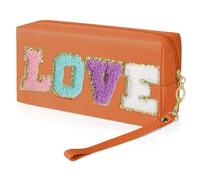 LUHOCIY Make Up Bag, Borsa Trucco, Borsa Cosmetica da Viaggio, Nel Dolce e Fresco Colore Morandi, con Cerniera per Una Facile Conservazione, può Contenere Tutti i Tipi di Utensili per Il Trucco