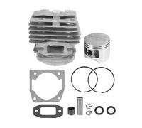 LUhvSW Parti di Ricambio 1 Set di Cilindro e pistone for Motosega da 45 mm di Diametro, Adatti for motoseghe da 52 CC, Pezzi di Ricambio for motoseghe a Benzina/Olio