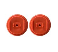 LUhvSW Pezzi di Ricambio 1/2PCS Base Lama for Cordless Elettrico Tagliaerba Attrezzo da Giardino Trimmer Rasaerba Lame Supporto Tosaerba Accessori(Orange3)