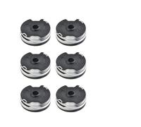 LUhvSW Pezzi di Ricambio 1/6 pz Bobine di Filo for Cordless Tagliaerba PRTA 20-Li A1 B2 C3 Cordless Rasaerba Bobina Trimmer Accessori(6 Pack)